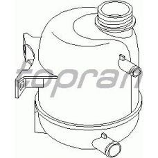 700 337 TOPRAN Компенсационный бак, охлаждающая жидкость
