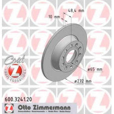600.3241.20 ZIMMERMANN Тормозной диск