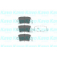 KBP-2014 KAVO PARTS Комплект тормозных колодок, дисковый тормоз