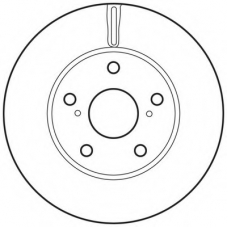 562623BC BENDIX Тормозной диск