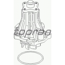 302 424 TOPRAN Водяной насос