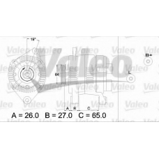 437204 VALEO Генератор