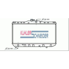 3207301 KUHLER SCHNEIDER Радиатор, охлаждение двигател