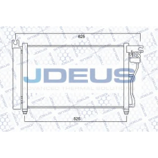 754M33 JDEUS Конденсатор, кондиционер