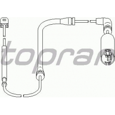 501 403 TOPRAN Датчик, износ тормозных колодок