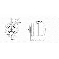 943356214010 MAGNETI MARELLI Генератор