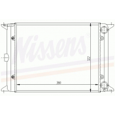 65071 NISSENS Охладитель, охлаждение двигателя