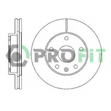 5010-1192 PROFIT Тормозной диск