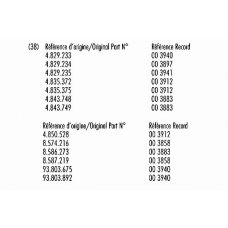 003883 RECORD FRANCE Амортизатор