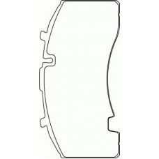 C1028 PAGID Комплект тормозных колодок, дисковый тормоз