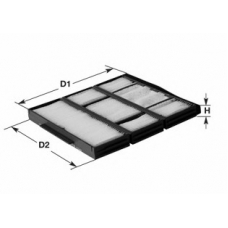 NC2371CA CLEAN FILTERS Фильтр, воздух во внутренном пространстве