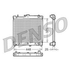 DRM47014 DENSO Радиатор, охлаждение двигателя