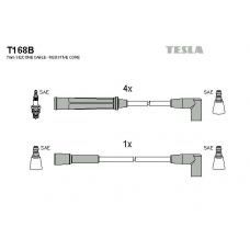 T168B TESLA Комплект проводов зажигания