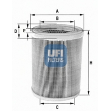 27.606.00 UFI Воздушный фильтр