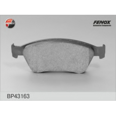 BP43163 FENOX Комплект тормозных колодок, дисковый тормоз