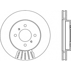 BDR2123.20 OPEN PARTS Тормозной диск