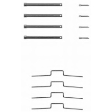 K0073 PAGID Комплектующие, колодки дискового тормоза