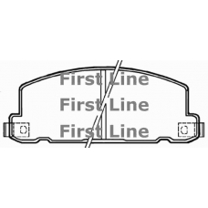 FBP1291 FIRST LINE Комплект тормозных колодок, дисковый тормоз