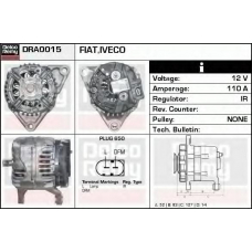 DRA0015 DELCO REMY Генератор