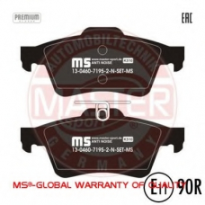 13046071952N-SET-MS MASTER-SPORT Комплект тормозных колодок, дисковый тормоз