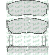 05P519 LPR Комплект тормозных колодок, дисковый тормоз