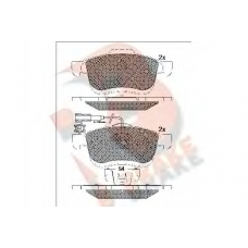 RB1903 R BRAKE Комплект тормозных колодок, дисковый тормоз