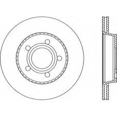 BDR1029.20 OPEN PARTS Тормозной диск