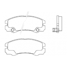 23250 165  0 5 T4047 TEXTAR Колодки тормозные