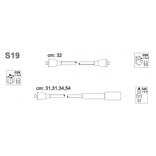 S19 JANMOR Провода высоковольтные