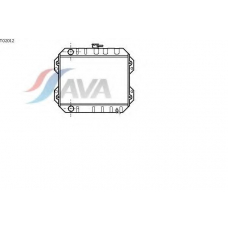 TO2012 AVA Радиатор, охлаждение двигателя
