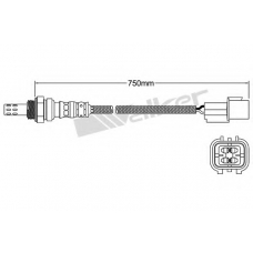 250-24688 WALKER Лямбда-зонд