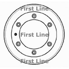 FBR625 FIRST LINE Тормозной барабан