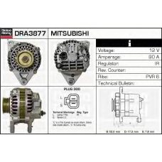 DRA3877 DELCO REMY Генератор