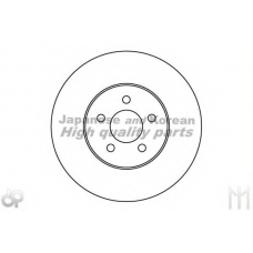 US104352 ASHUKI Тормозной диск