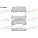 BL1393A2 FTE Комплект тормозных колодок, дисковый тормоз