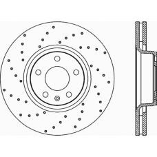 BDRS2269.25 OPEN PARTS Тормозной диск