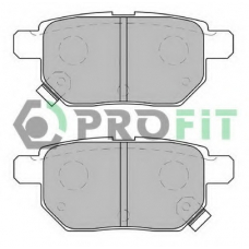 5000-2013 PROFIT Комплект тормозных колодок, дисковый тормоз