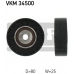 VKM 34500 SKF Паразитный / ведущий ролик, поликлиновой ремень