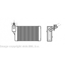 VWA6060 Prasco Теплообменник, отопление салона