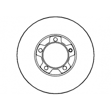NBD149 NATIONAL Тормозной диск