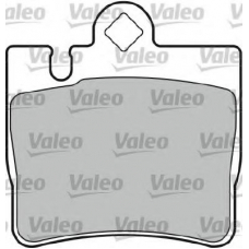598446 VALEO Комплект тормозных колодок, дисковый тормоз