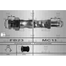 8405 Malo Тормозной шланг