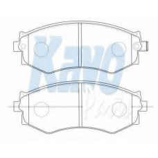 BP-6604 KAVO PARTS Комплект тормозных колодок, дисковый тормоз