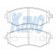 BP-6604 KAVO PARTS Комплект тормозных колодок, дисковый тормоз