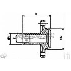 T611-06 ASHUKI Ступица колеса