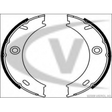 V30-6138 VEMO/VAICO Комплект тормозных колодок, стояночная тормозная с