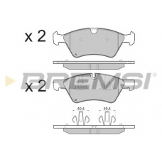 BP3279 BREMSI Комплект тормозных колодок, дисковый тормоз