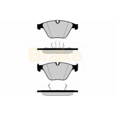 PA1505 BRAKE ENGINEERING Комплект тормозных колодок, дисковый тормоз