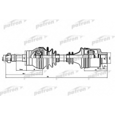 PDS0094 PATRON Приводной вал