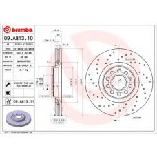 BS 8829 BRECO Тормозной диск